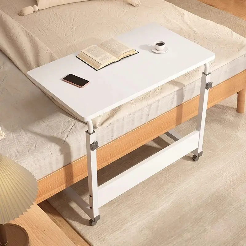 

Adjustable Bedside Table Mobile Laptop Desk for Home Office Student Dorm Simple Design