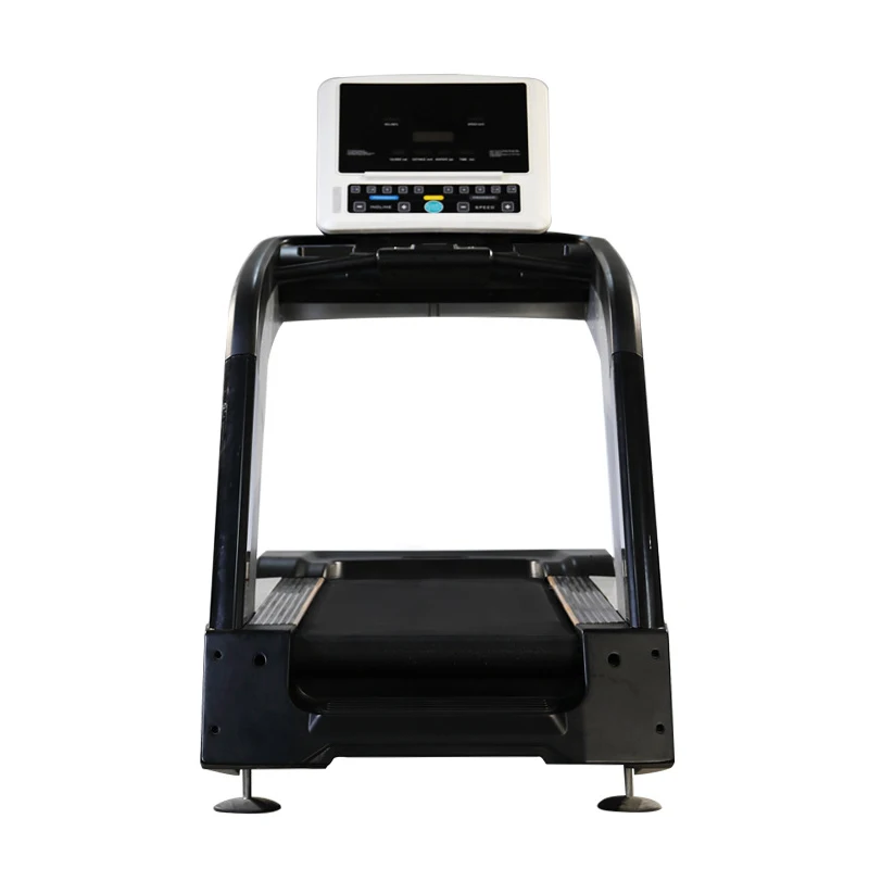 Grande esteira elétrica para ginástica com motor comercial inclinável