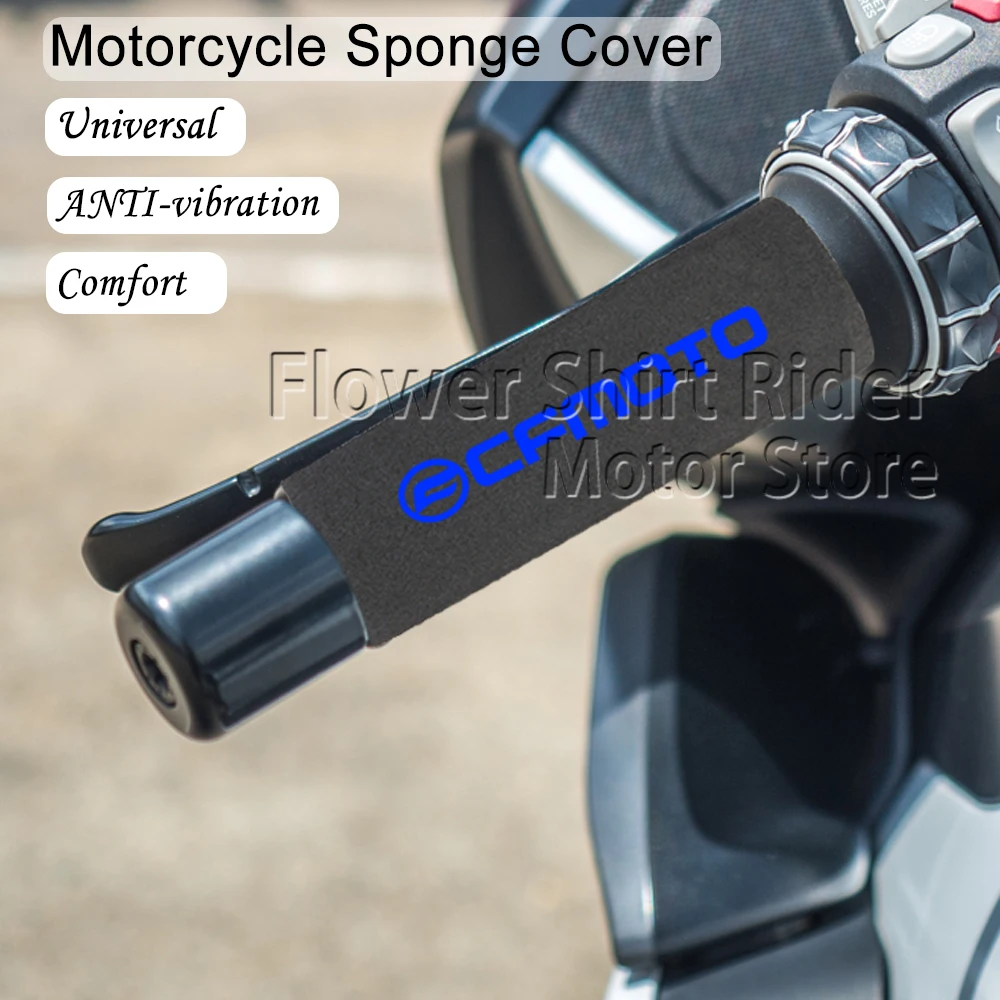 

Motorcycle grip cover anti-vibration and anti-slip for 650MT 650NK 800NK MT 800 250sr 450SR 450NK sponge grip