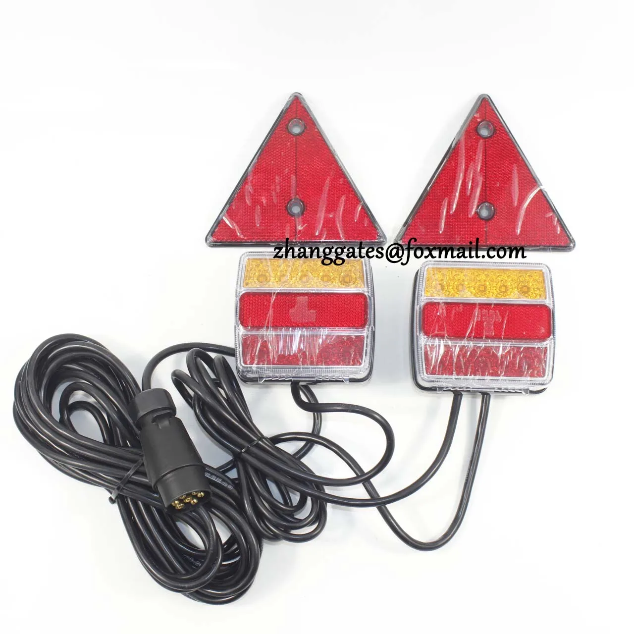 Kit pilotos traseros luces led 12v c/iman 7.5m