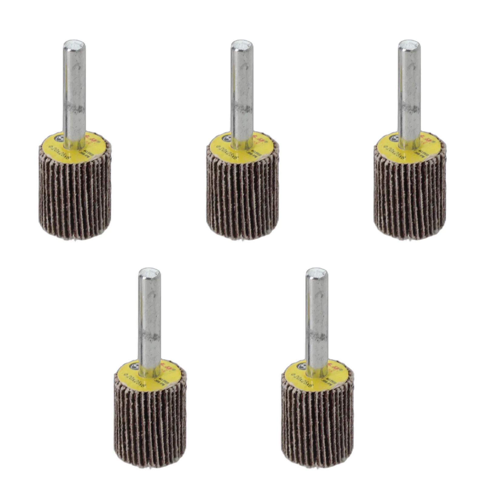 16mm 20mm 25mm 30mm 40mm Brand New Flap Wheel Disc Low Noise High Grinding Efficiency High Flexibility 80# Grit