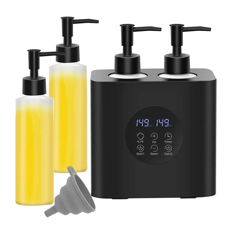 

Lotion Warmer, Massage Oil Warmer For Massage Therapy, Electric Massage Oil Heater With Four Oil Bottles