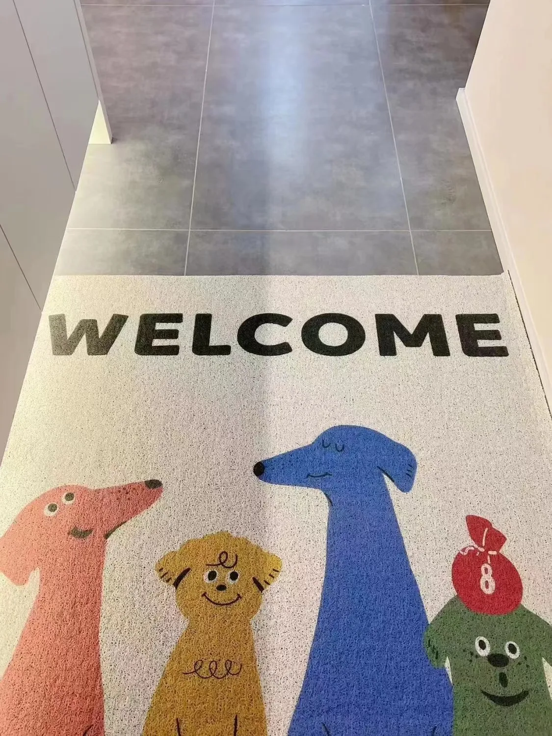 Hot Entry Door Mat, Anti Slip, Mud Scraping, Soil Rubbing, Entrance Door Mat, Foyer, Household Mat