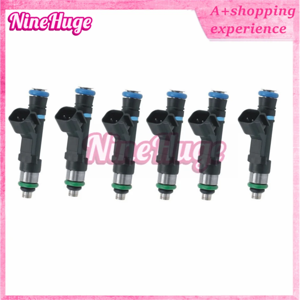 

6PCS New Fuel Injector Nozzle for Dodge Dakota Jeep Nitro Ram 1500 Liberty Raider 3.7 04-12 53032701AA RL032701AA 0280158020