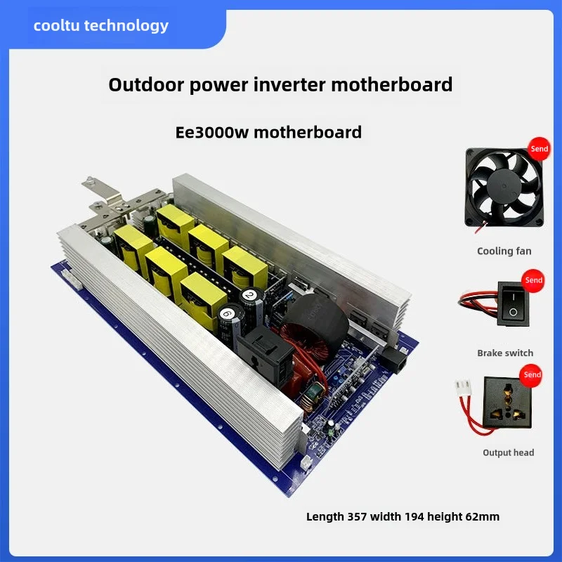 12v dc para 220v ac 600w 1000w 3000 5000w inversor de energia híbrida solar placa de controle de circuito pcb pcba mpcb conjunto de placa-mãe