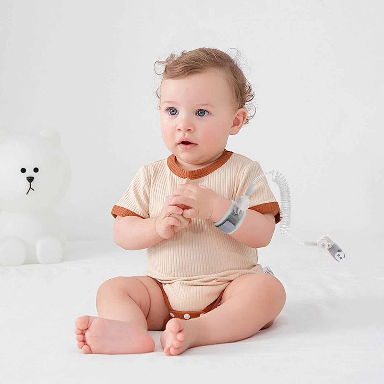 

Kids Anti lost Rope Child Safety Wristb Adjustable Length Soft Material Durable Craftsmanship Toddler Harness Walking Rope