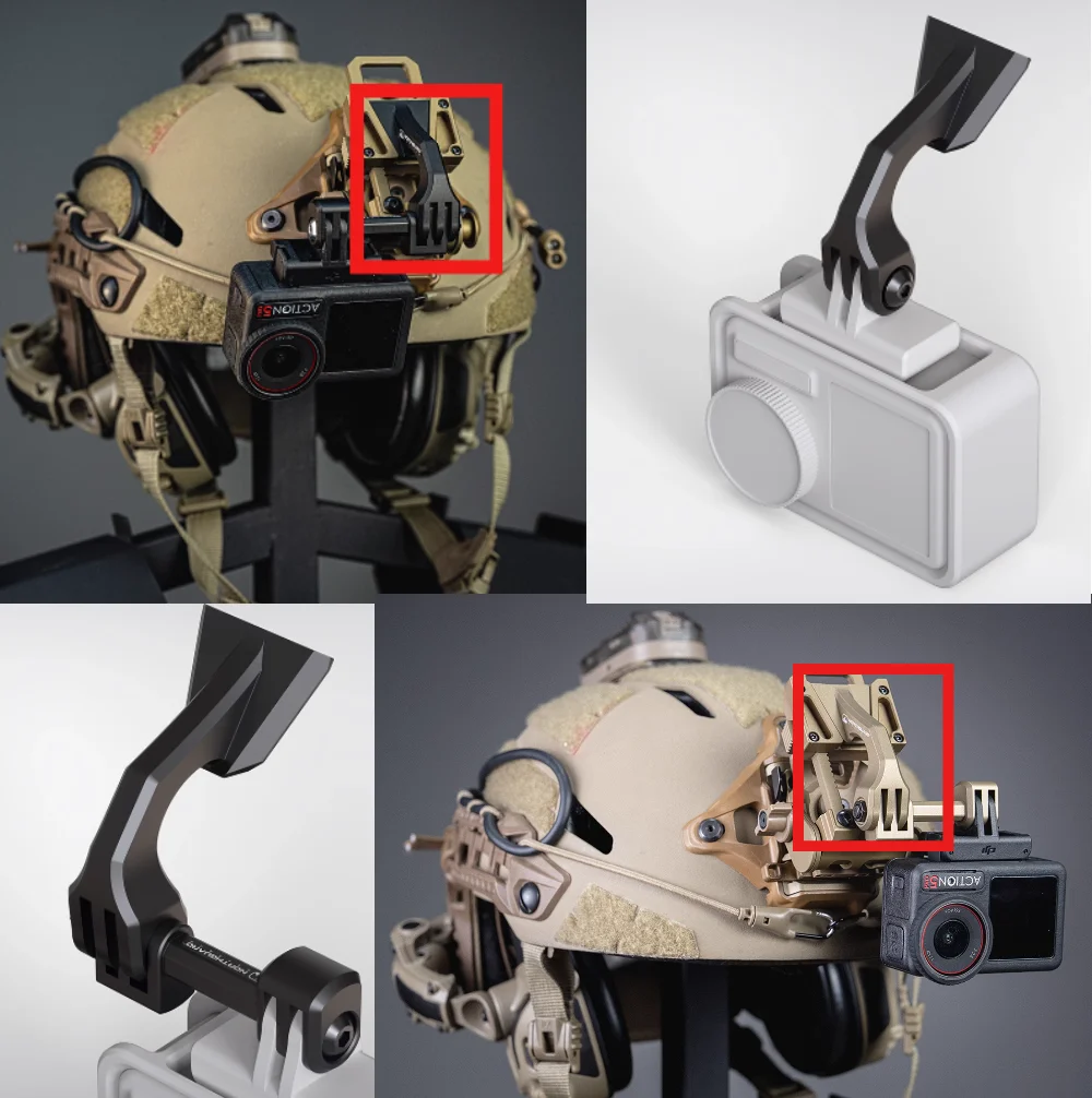 tactical-helmet-mount-j-arm-for-sports-camera-tactical-helmet-nvg-bracket-connecting-arm