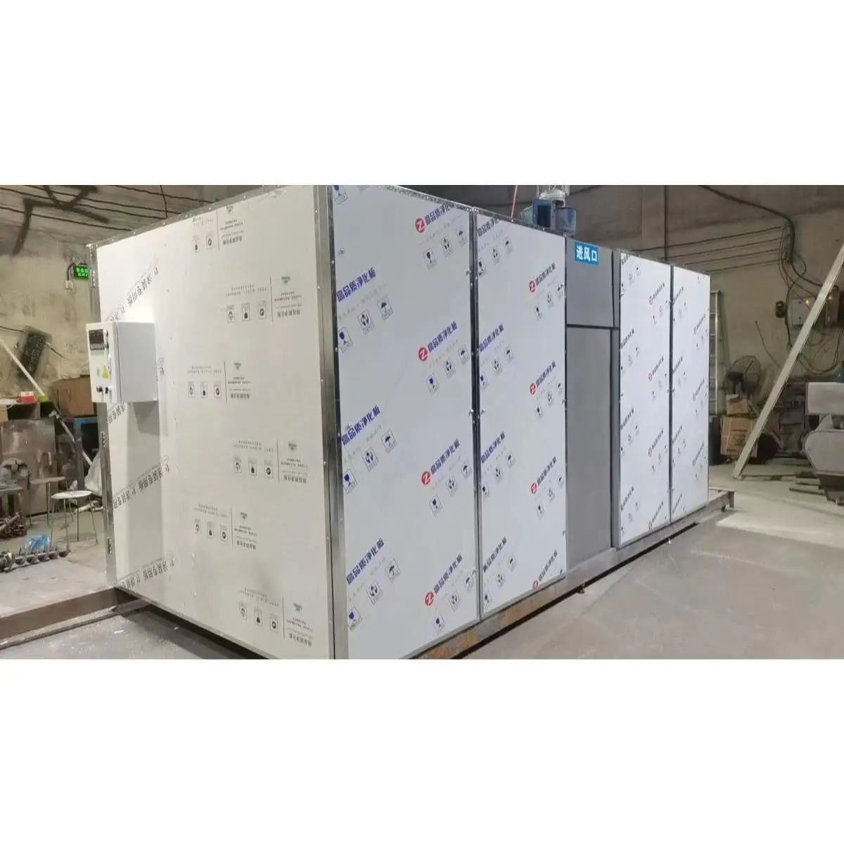 Essiccatrice industriale per frutta ad alta capacità e altezza 3500 mm di vendita calda con motore per la lavorazione su larga scala