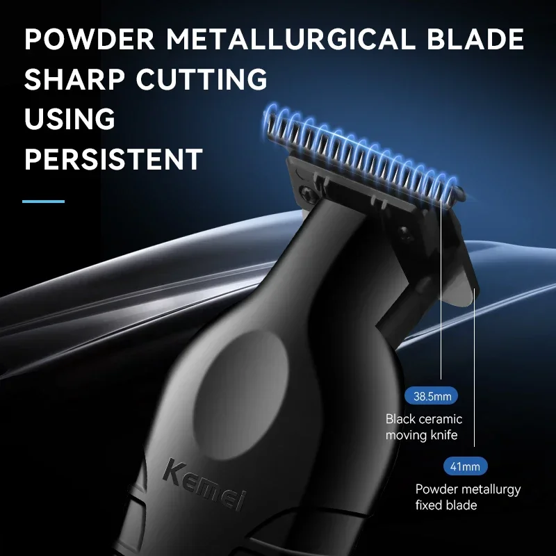 Kemei KM-2299 Electric Hair Clipper for Man Professional Precision Adjustment Cordless Hair Trimmer Rechargeable Haircut Machine