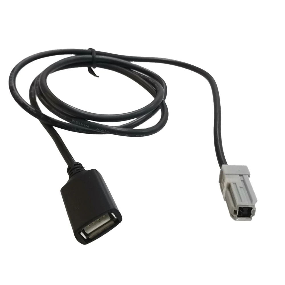 

1x 100cm For Lexus For Toyota To USB Adapter Correct Connector Direct Installation Practical To Use High Quality