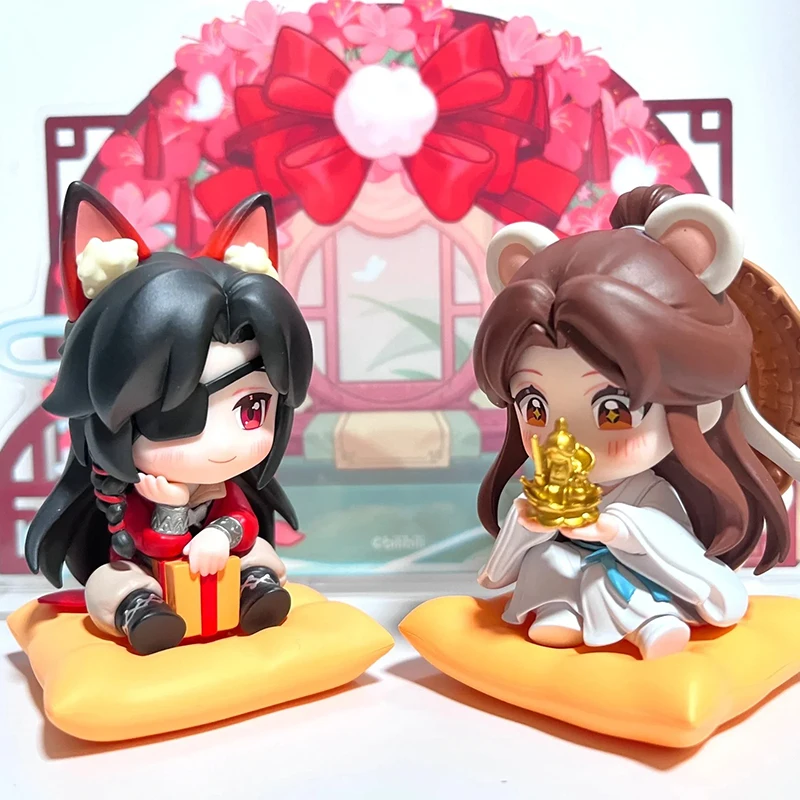 

7cm Anime Heaven Officials Blessing Tian Guan Ci Fu Xie Lian Hua Cheng Birthday Age Of Flowers Huaqichunsui Action Figure Toy