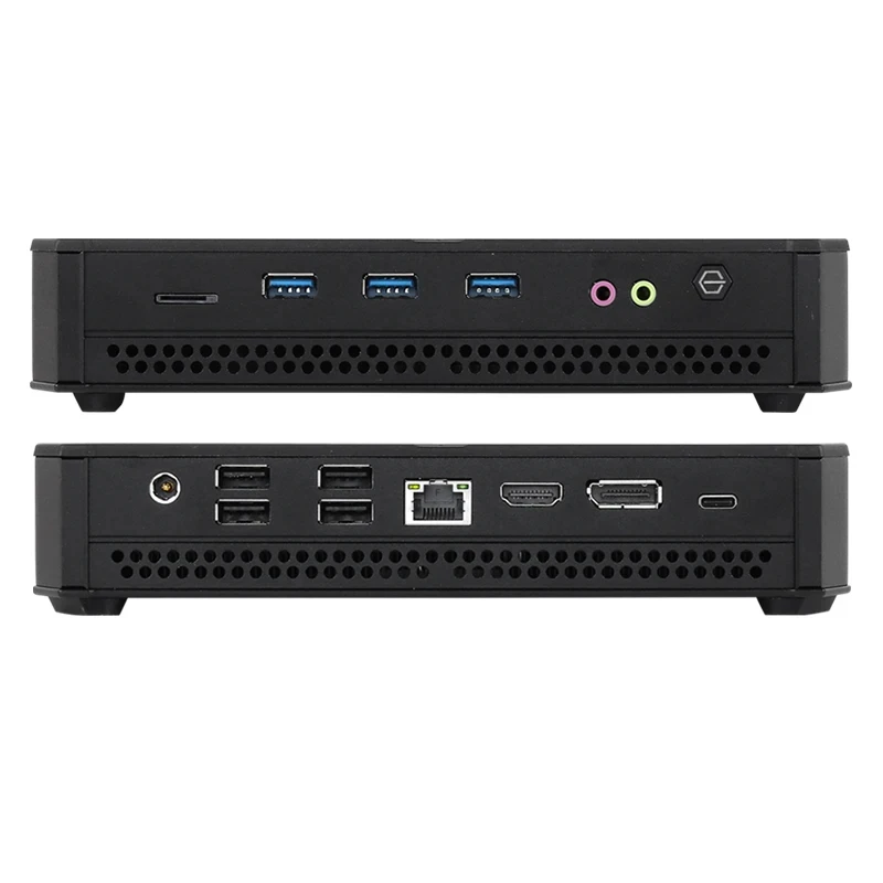 Helor Cloud Gaming Mini PC with I7-10870H 16G Dual DDR4 512G SSD Support Win10/11 LINUX WiFi Pfsense Office Computer