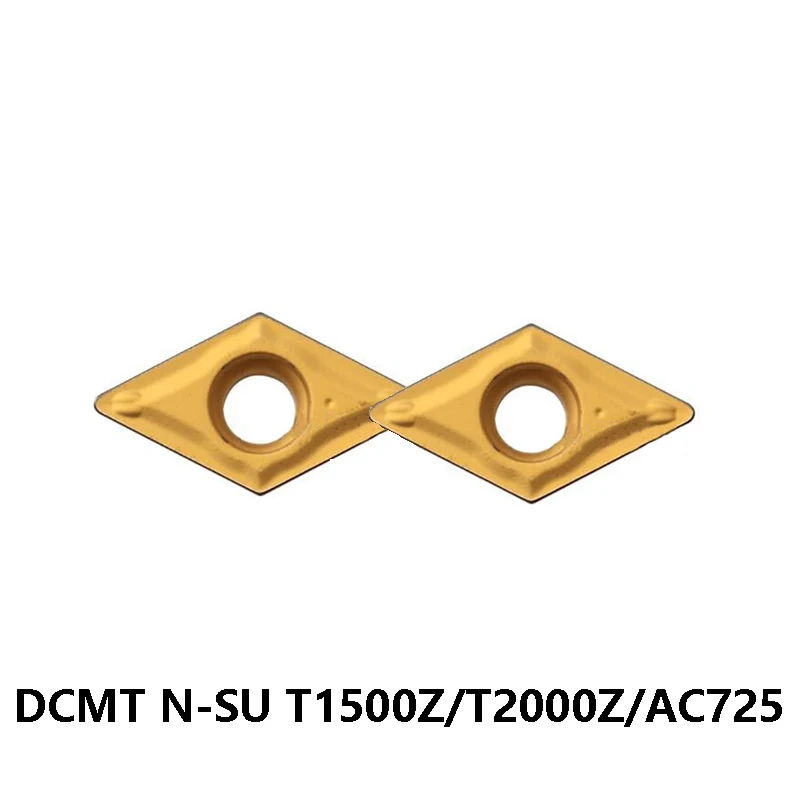 

Boring Bar Carbide Inserts CNC Lathe Cutter Metal Tools DCMT DCMT11T302 DCMT11T304 N-SU T2000Z T1500Z Original DCMT11T308N-SU