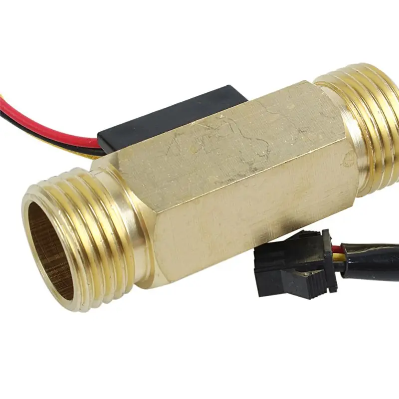 RABIT AS59~ 3X 1/2PT Water Flow Sensor Switch Control Meter Flowmeter 1.5-30L/Min