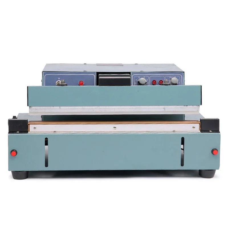 FKR-450 Semi-automatic Foot Pedal Aluminum Thin Plastic Bag Sealing Machine Desktop Sealing Machine