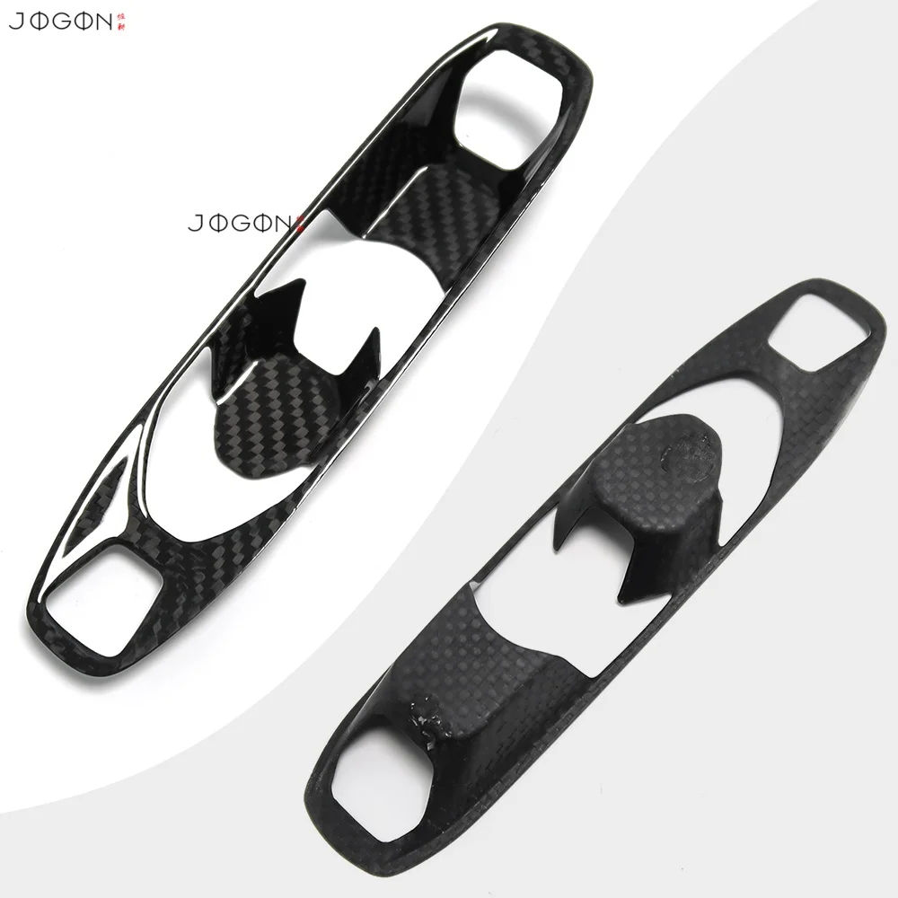 Dry Carbon Fiber Car Gear Transmission Panel  For Chevrolet Corvette C8 Coupe Convertible 2020-2025 Interior Accessories