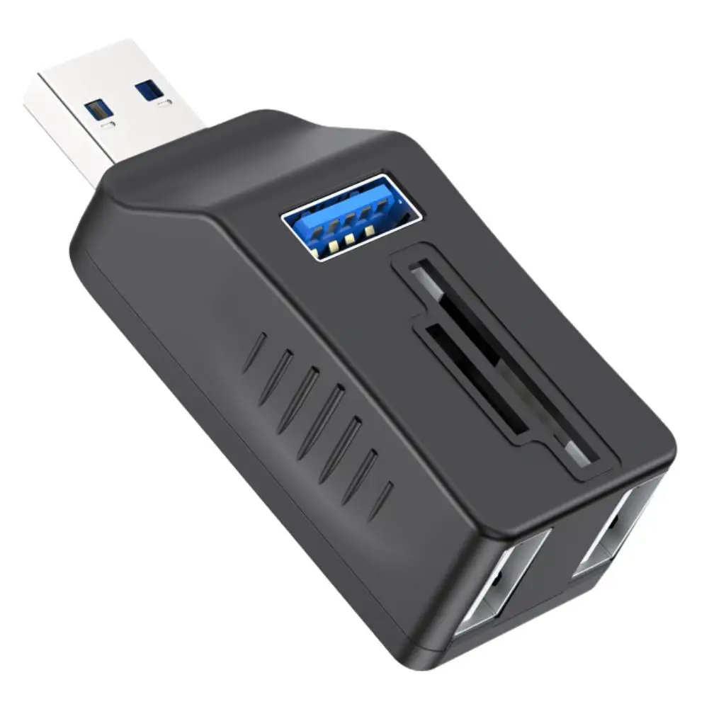 1 قطعة USB 3.0 HUB محول صغير الفاصل موسع صندوق 3 ميناء عالية السرعة للكمبيوتر المحمول U القرص قارئ بطاقات لرسو السفن USB Hub Conve N3S2