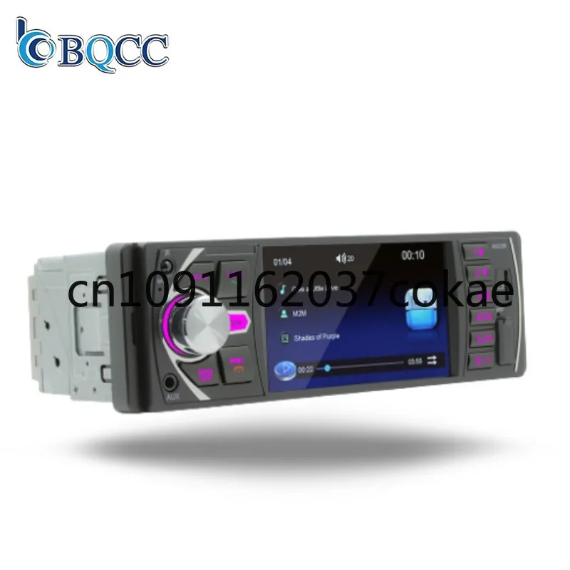 

1 Din 4.1 Inch BT HD Video Reverse Image Stereo Radio Car MP5 Player FM Receiver Music Mirror Link Rear View cam era Car Radio