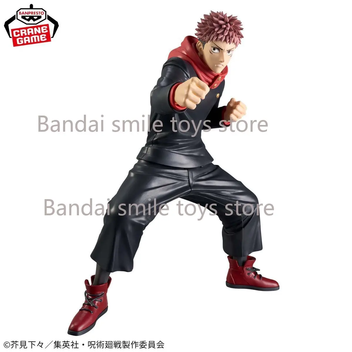 Bandai original jujutsu kaisen grandista itadori yuji 23 cm anime figuras de ação brinquedos modelo decorar presentes para crianças coletor