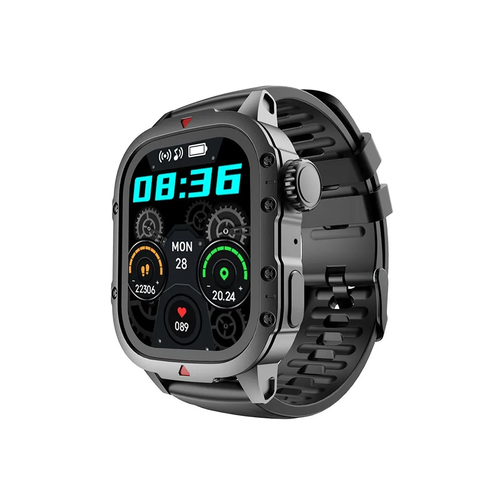 

New F9 smartwatch square screen Bluetooth call heart rate blood oxygen monitoring music control wireless charging model