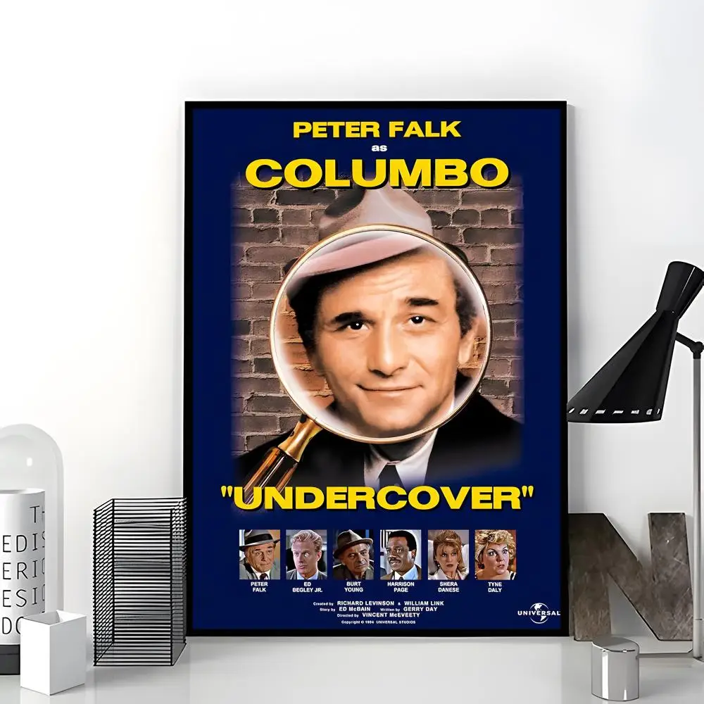 Classic detective series Columbo Poster Aesthetic Dorm & Bedroom Wall Art Decor