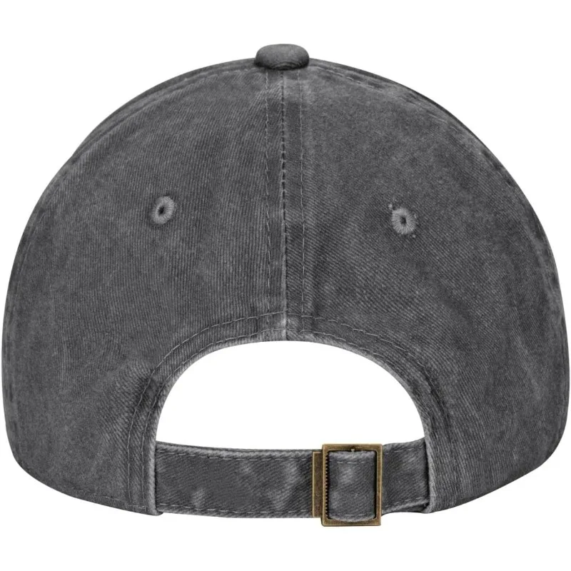 Bass Clef Electric Guitar Musician Baseball Cap Vintage Adjustable Cotton Dad Hat