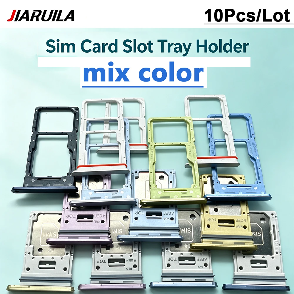 10 Stück SIM-Kartenadapter-Schachtel für Samsung A05S A06 A15 5G A25 A37 A55 A56 5G SIM-Kartenleser-Halter SIM-Kartenhalter-Slot
