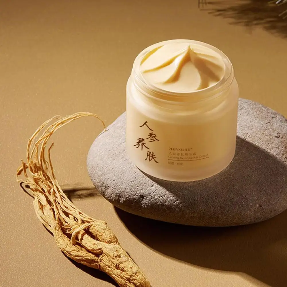 Ginseng Face Cream Anti-wrinkle Moisturizing Smoothing Ginseng Serum Anti Aging Reduce Fine Lines Moisturizer Skin Care 60g - view 4