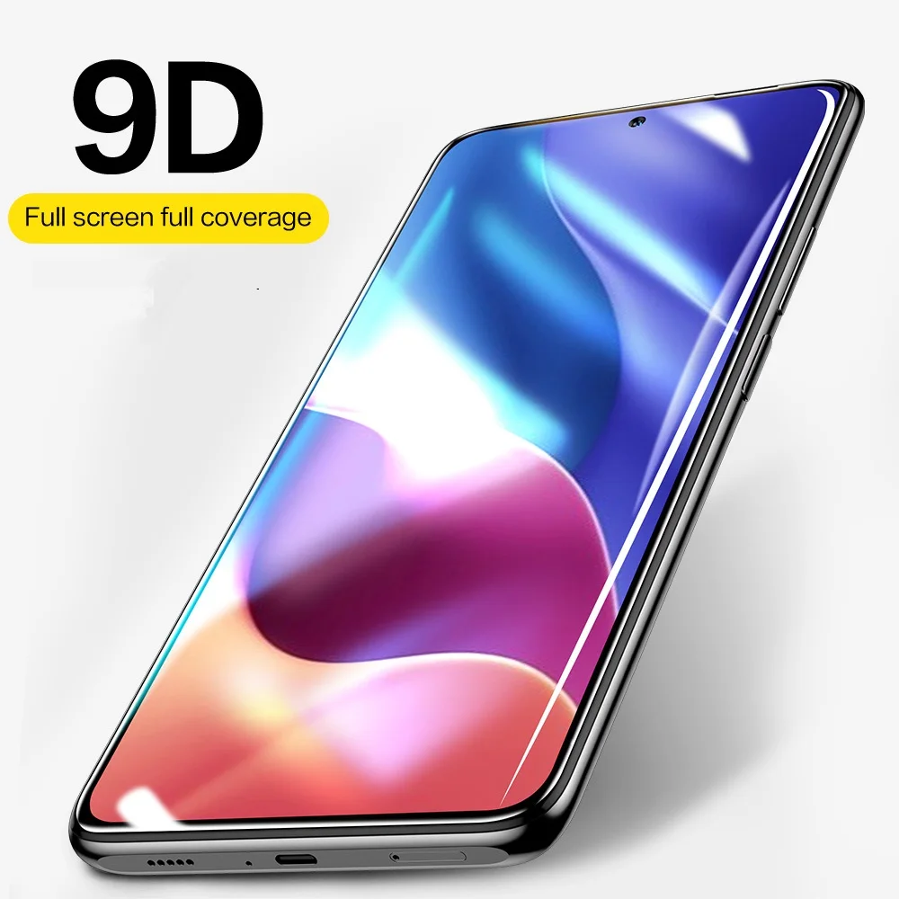 Redmi Note 11 용 SmartDevil 풀 커버 강화 유리 Xiaomi POCO F3 X3 GT HD 보호 필름 용 10 프로 스크린 프로텍터