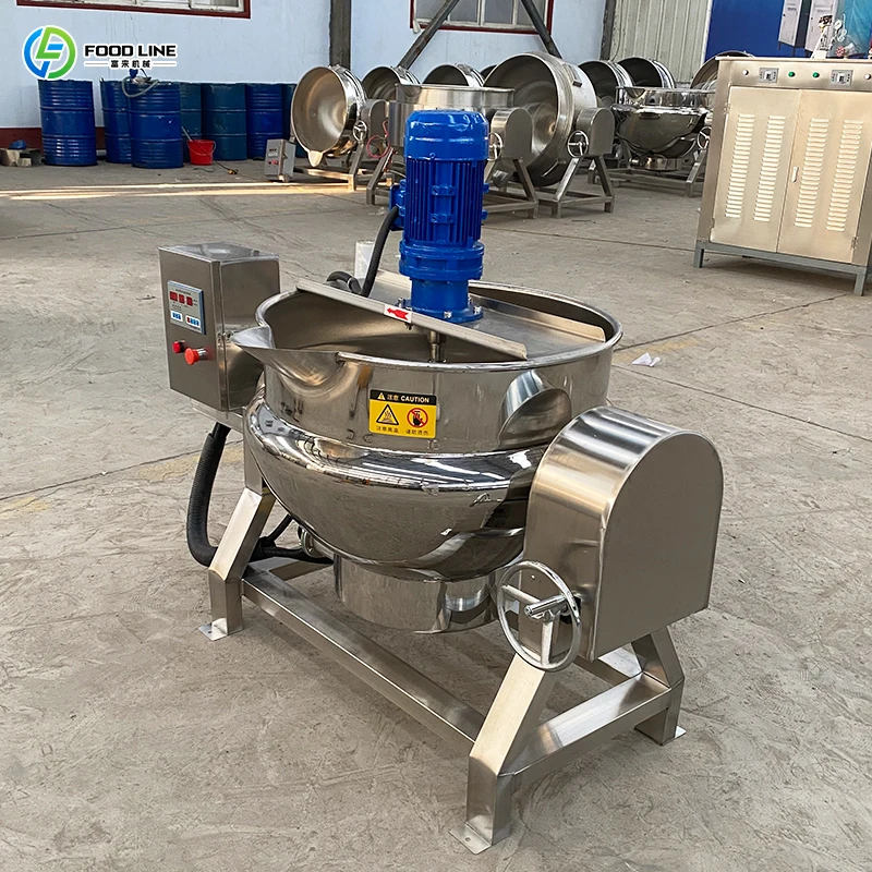 Línea completa de producción de molienda coloidal para fabricación de puré de mermelada de pasta de salsa de chile y pimienta