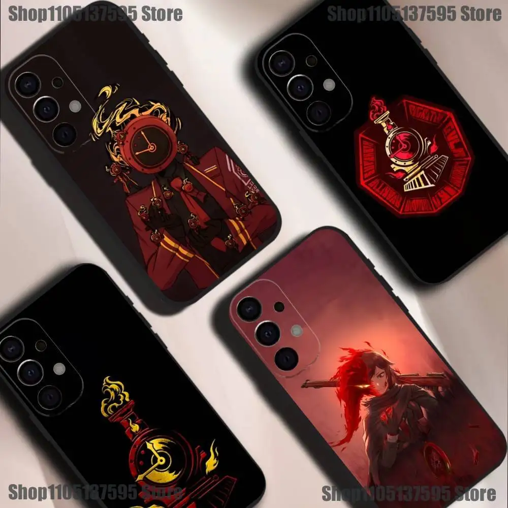 L-Limbus Company Game Phone Case For Samsung S25,S24,S21,S22,S23,S30,Ultra,S20,Plus,Fe,Lite,5G Black Cover