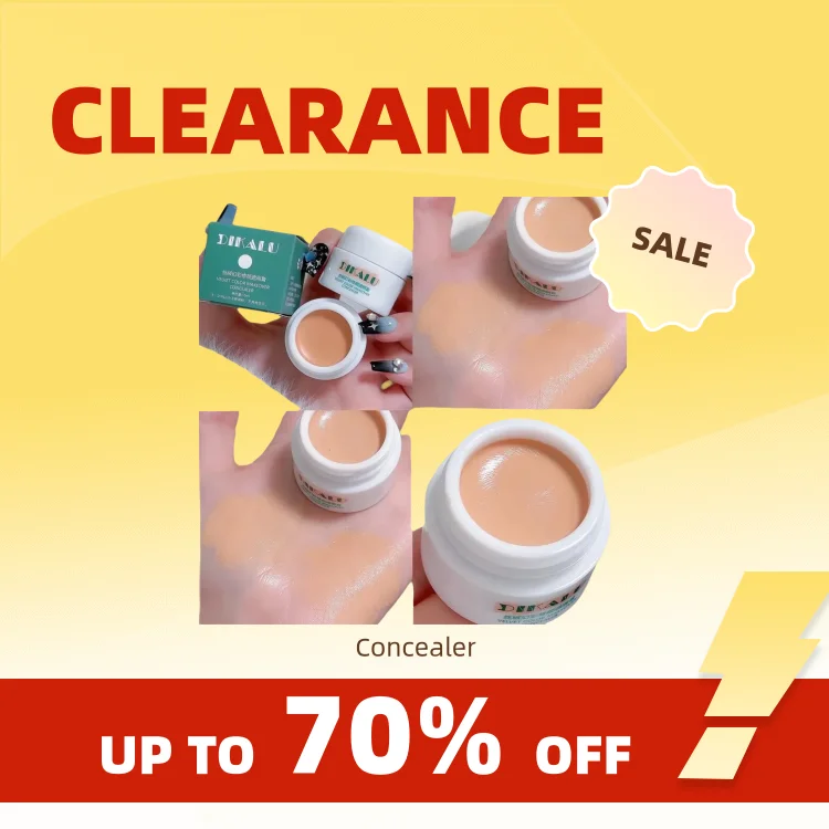 クリアランス_DIKALU コンシーラー タトゥー シミ ニキビ跡 顔の輪郭 目の下のクマ_連続更新