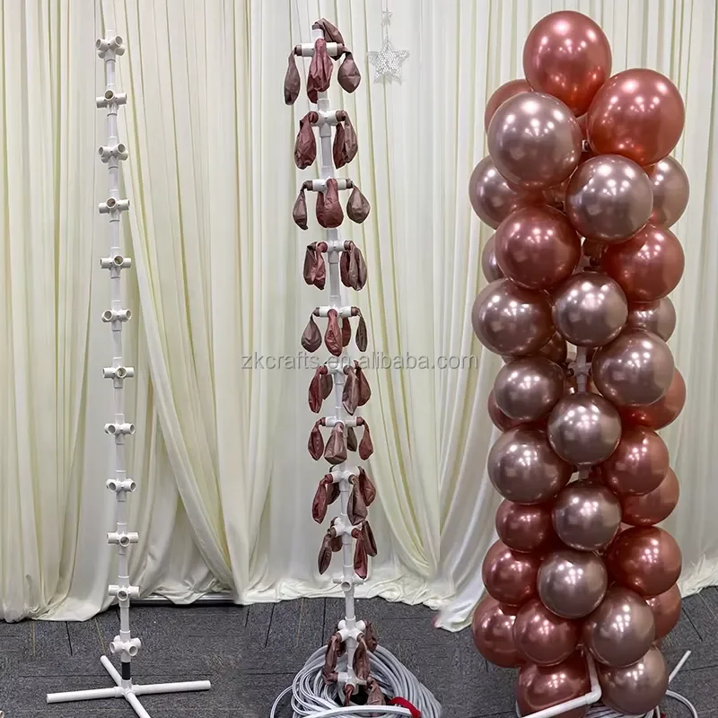 ZKAI New Automatic Inflatable Balloon Holder Party Decoration Balloon Arch Suitable for Weddings Birthday Parties