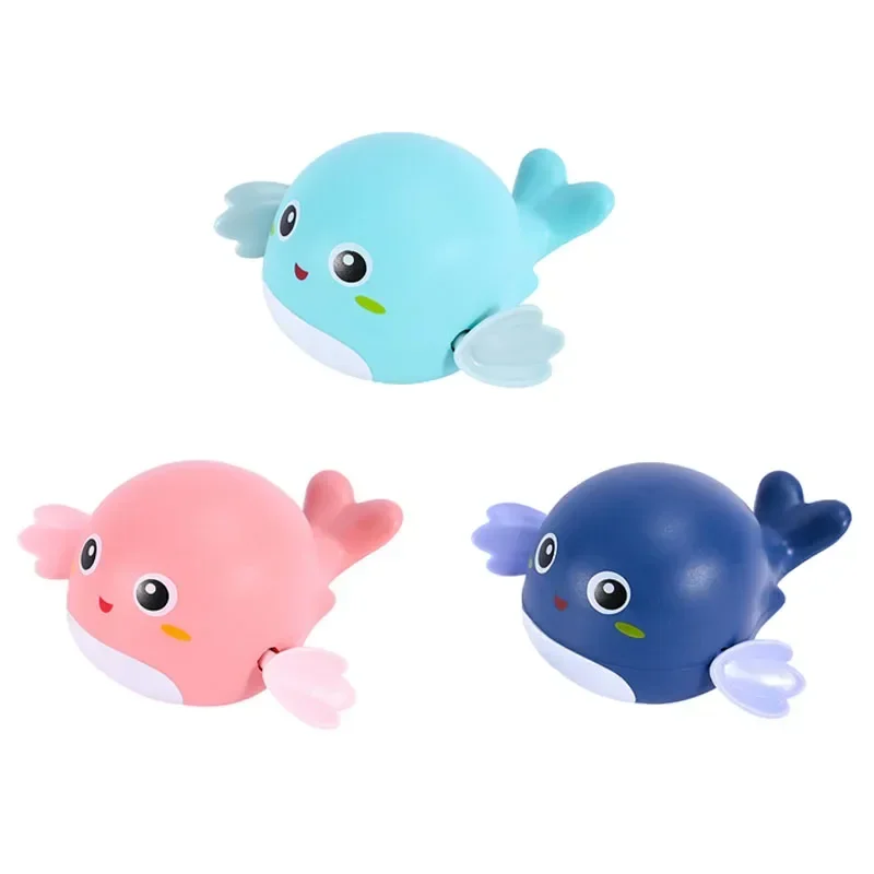 Summer Bath Toys Kids Swimming Clockwork Dolls Play Water Baby Bathing Cute Funny Children Bathroom Shower Bathtub Animals Toy