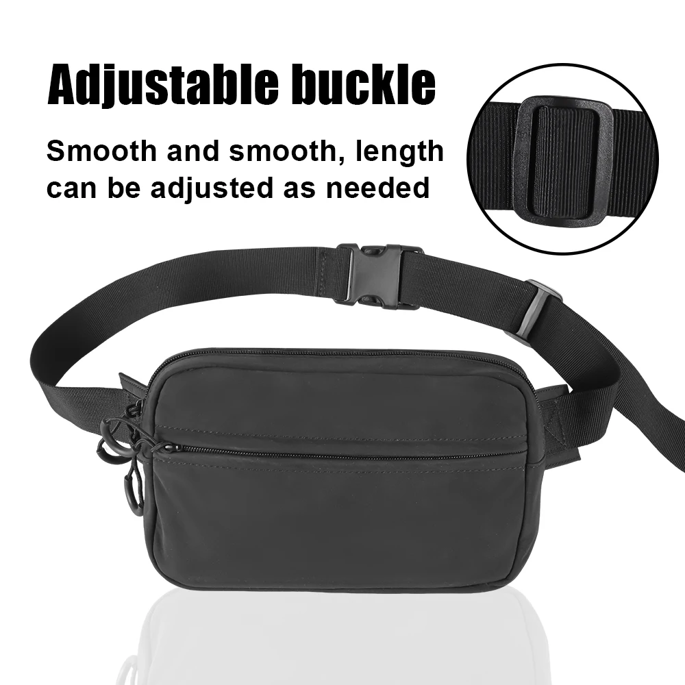 Picture 4: Concealed Carry Fanny Pack with Holster Pistol Pouch Bag Quick Access Gun Waist Bag for Men Women Outdoor EDC Waist Pack