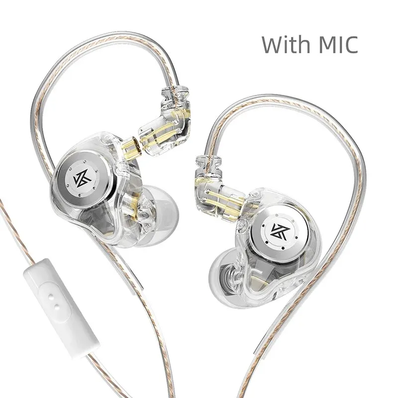KZ EDX PRO dynamische oortelefoon HIFI bas oordopjes in oor Monitor Sport ruisonderdrukking headset