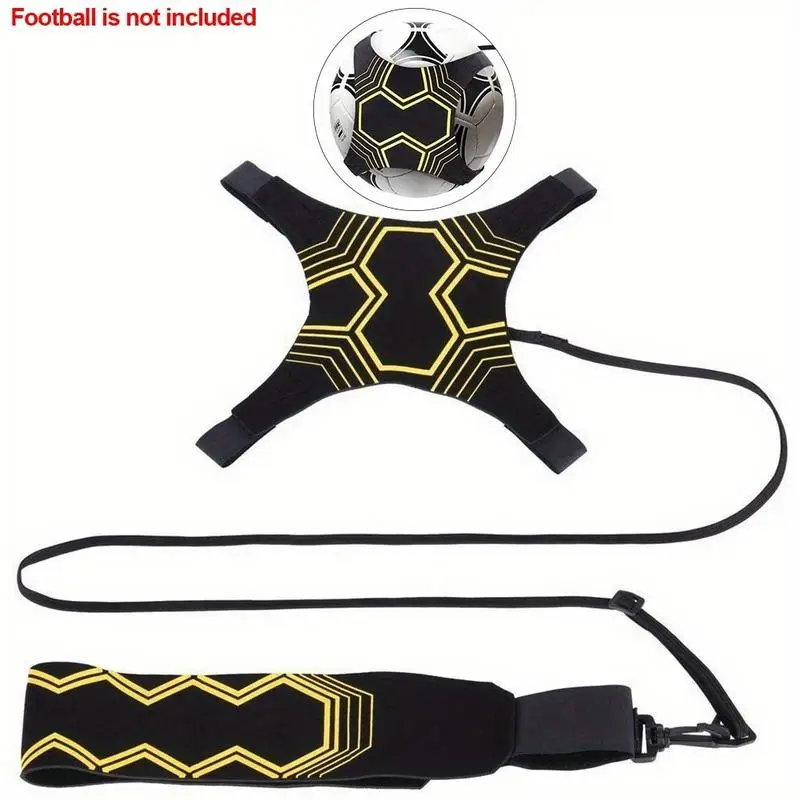 

Sports Supplies Kick Ball Training Aid Adjustable Tool Elastic Handfree Returner Soccer Trainer Control Skills Football Strap
