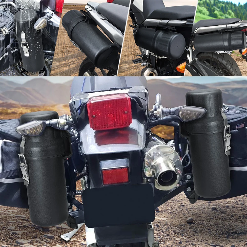 Motorcycle Tool Tube Waterproof Storage Barrel Tube Raincoat Gloves Storage Box Universal for BMW R1250GS R1200GS F850GS LC ADV