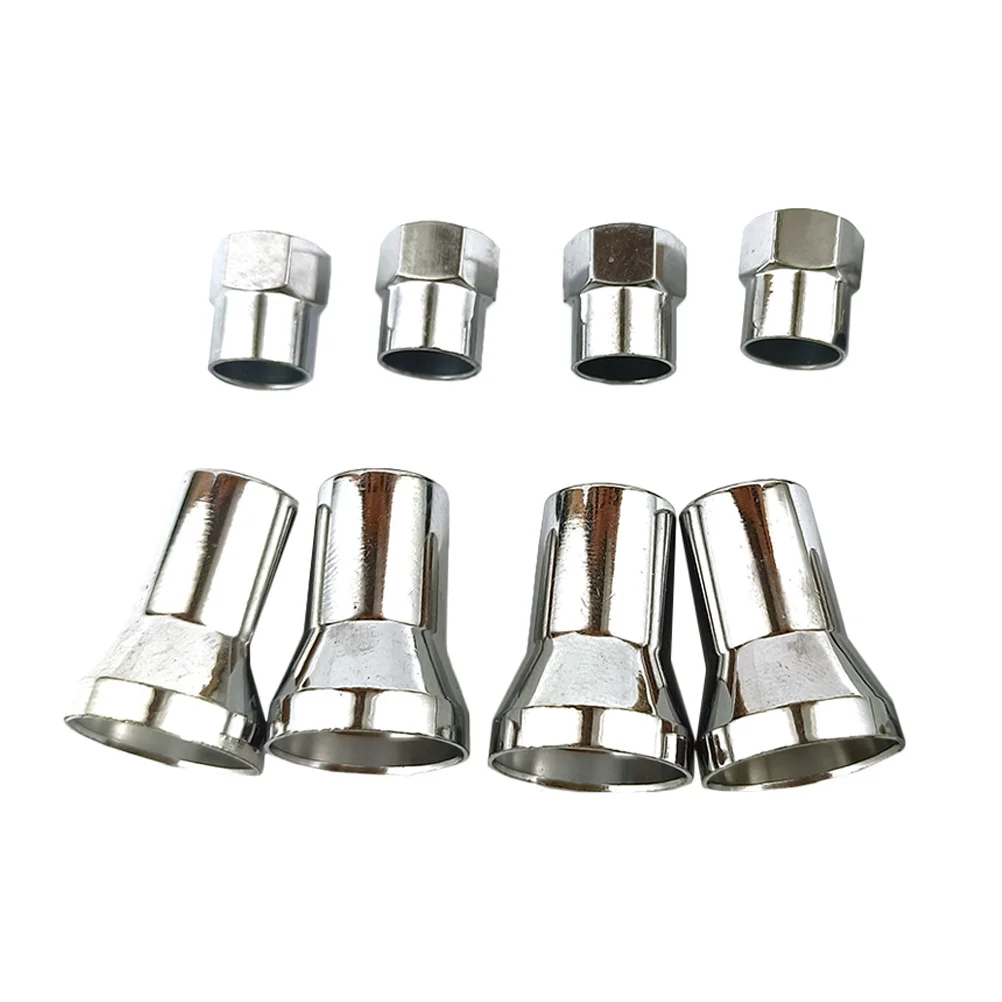 4 Sets Tr413ac Decoration Universal with Sleeves Valves Aluminum Alloy Stems Covers Protectors