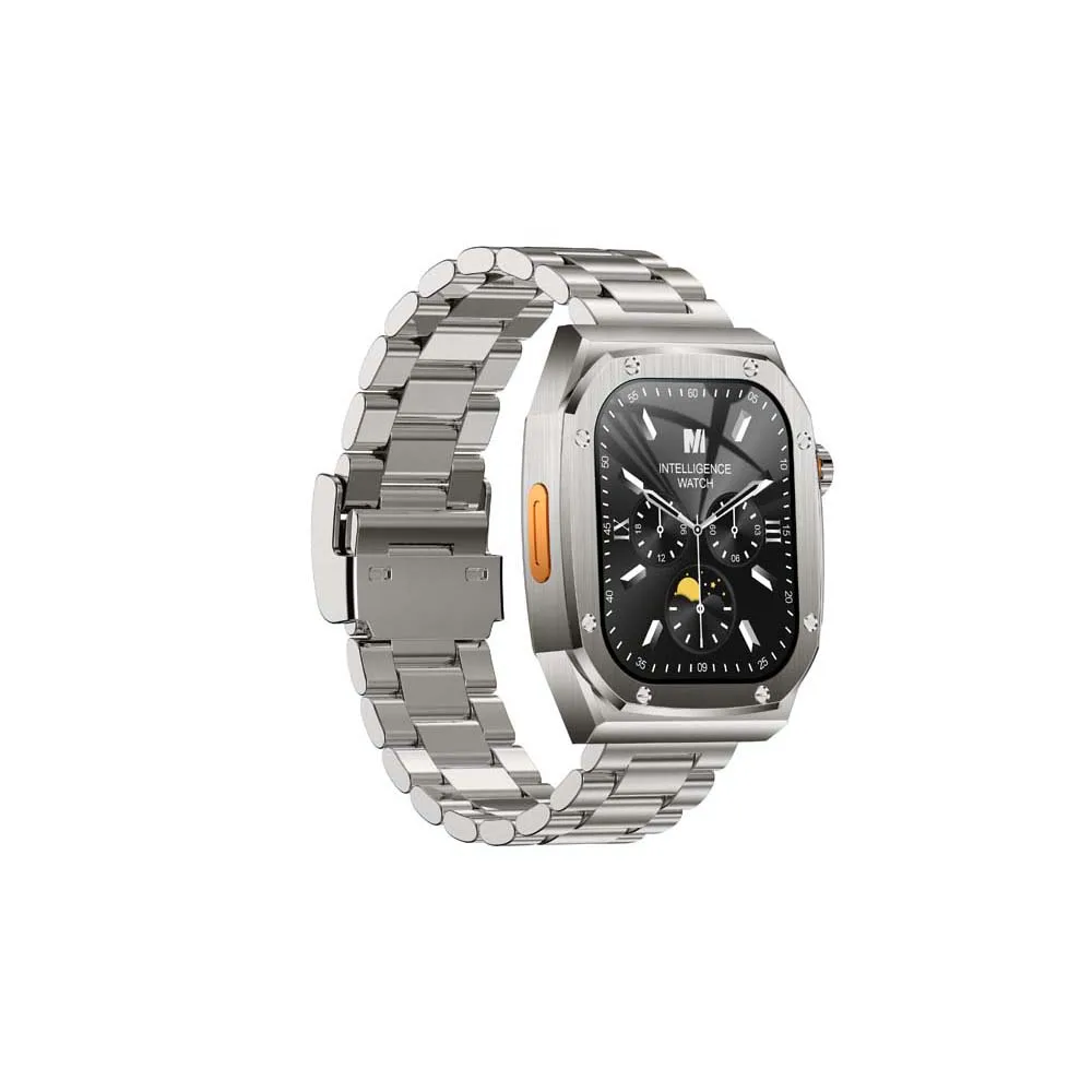 2.1 インチ Z17 最大スマートウォッチメッセージ応答通話睡眠モニタリングスポーツ歩数計情報アラート Bluetooth スマートウォッチ