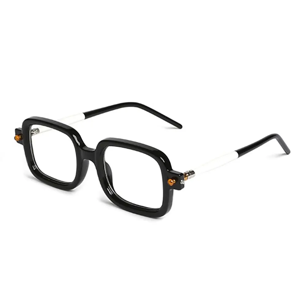 Blue Ray Blocking Anti-Blue Light Reading Glasses Eye Protection Board Square Eyeglasses Ultralight Hyperopia Glasses