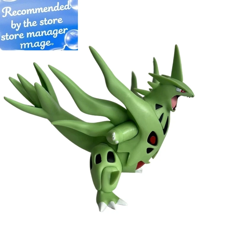 

PokéMon Pocket Monsters Rock/Dark-Type PokéMon Tyranitar Q Версия Фигурка Настольная коллекция Украшения Аниме Периферийные подарки