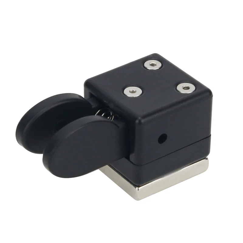 Mini Dual Paddle Key Morse Key CW Key Automatic Base Magnetic Adsorption for Shortwave Radio