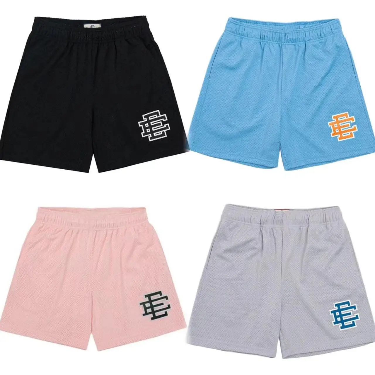 Eric Emanuel EE Basic Short NEW YORK CITY SKYLINE 2024 men's fitness shorts beach pants sports mesh breathable Men's shorts