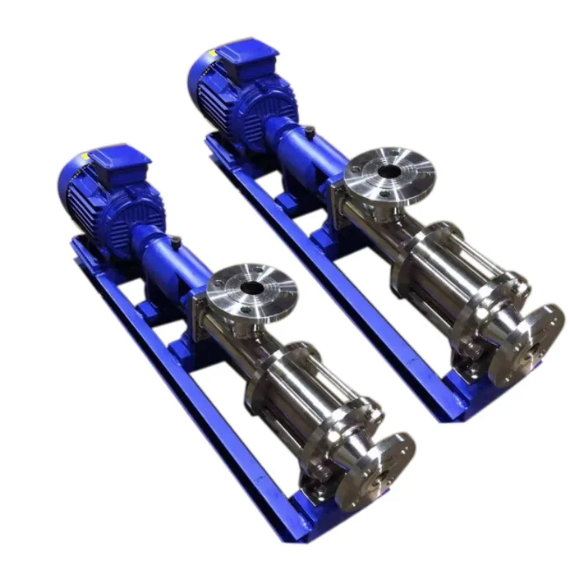 Factory Discount Stainless Steel Screw Pump Machinery