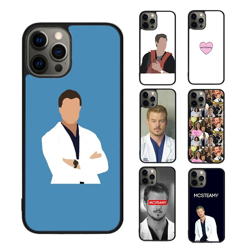 Greys Anatomy McSteamy Heart Mark Sloan Phone Case Cover For iPhone SE2020 15 16 13 14 12 mini 11 Pro Max 7 8 Plus 6 fundas