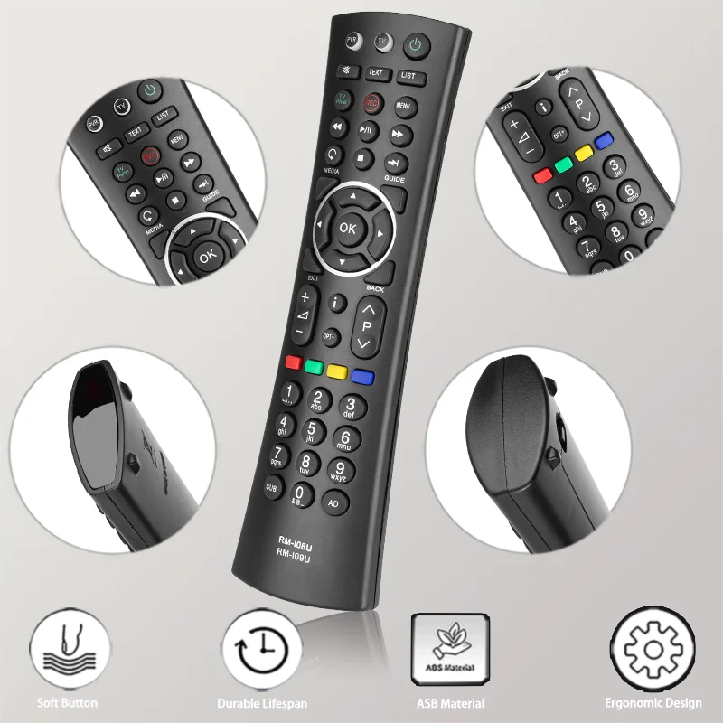RM-I08U RM-I09U For Humax Remote Control Compatible With Humax Freeview HD Digital TV Recorder HB-1000S HB-1100S HDR-1000S