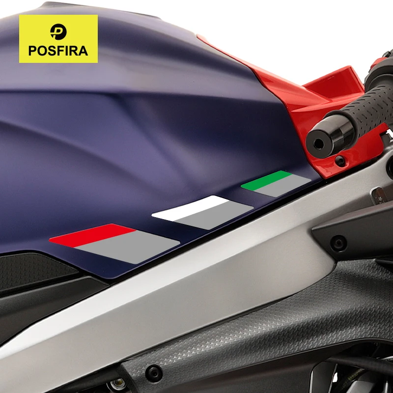 

POSFIRA Motorcycle Fuel Tank Sticker Vinyl Decals for Aprilia RS 660 RS660 2020 2021 2022 2023 2024 Decoration Accessories