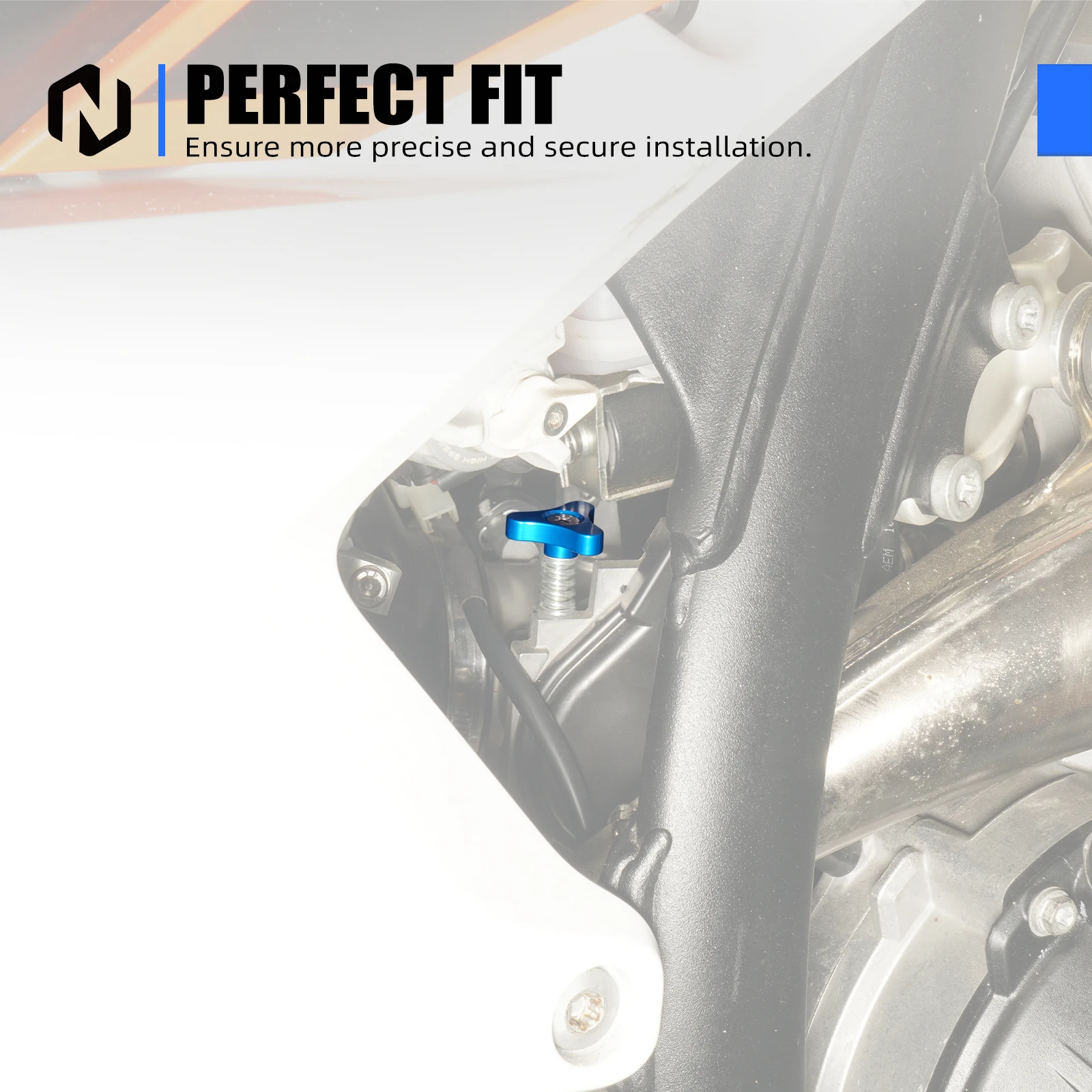 NICECNC Für KTM EXC 300 EXC 250 XCW 300 250 150 2024 Motorrad TPS Leerlauf Knopf Teller SX 125 SX 250 SX XC 125 250 300 2023-2024 – Detail 10