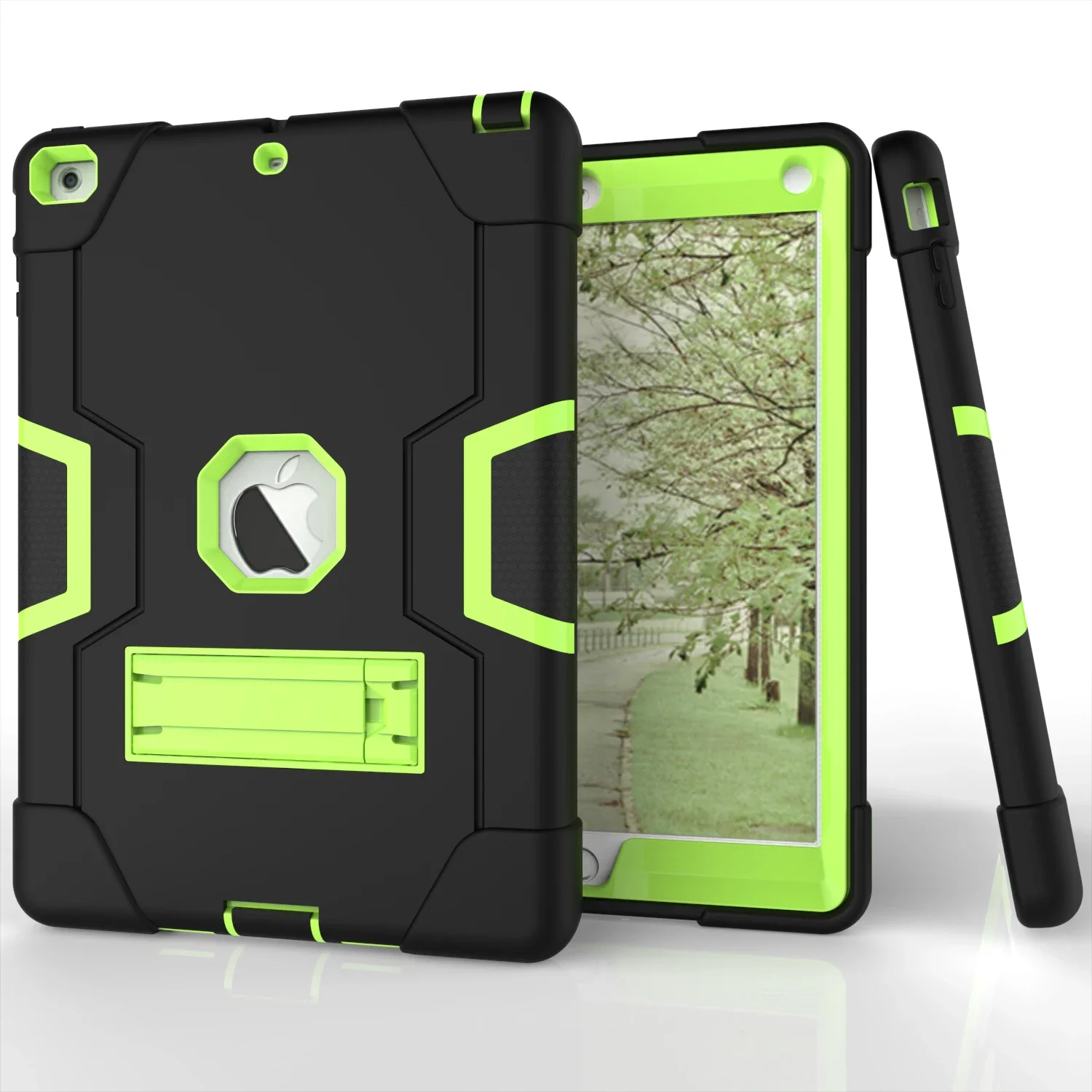 Etui pancerne na iPada 10. 10.2 cala 9.7 Air 11 2024 5 Pro 11 12.9 Mini 6 5 4 3 Heavy Duty PC Stand Drop ShockProof EVA Kids